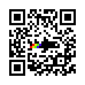 QR code linking to https://sharks.gay